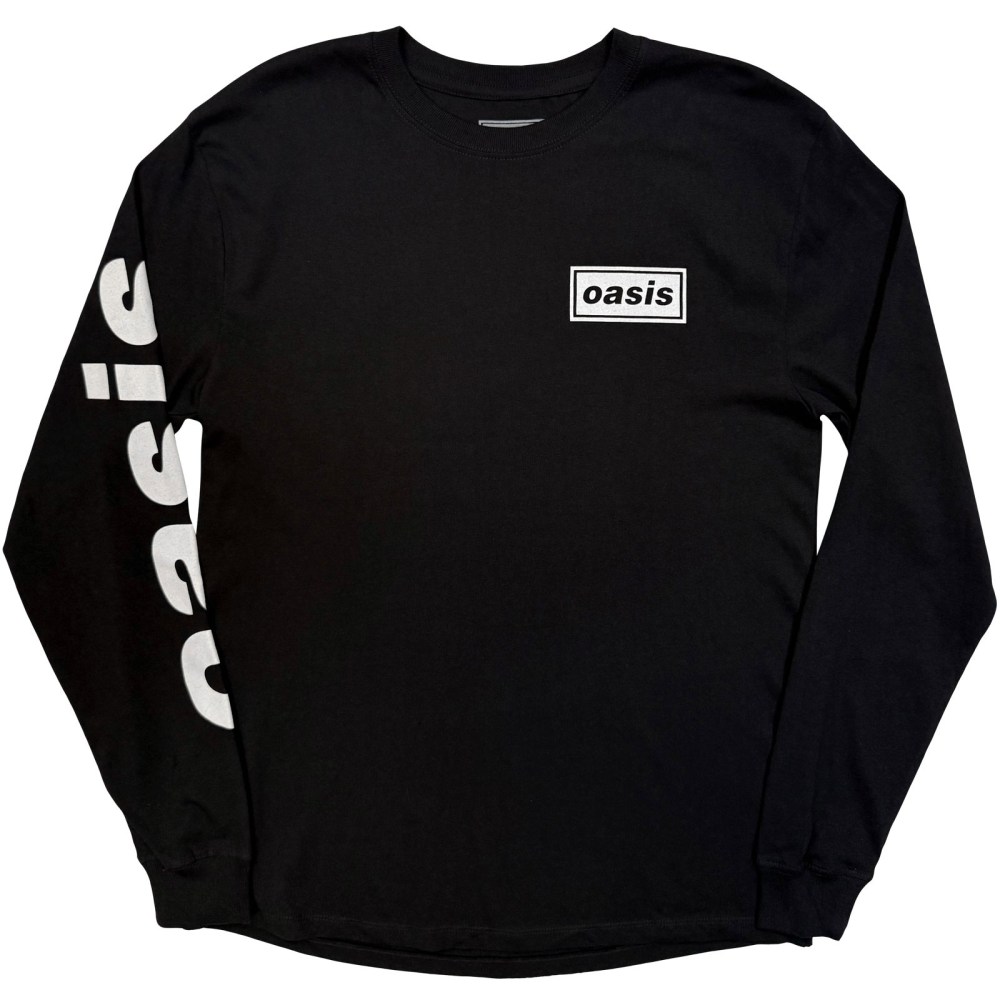 Oasis - Live '25 Lockup Longsleeve shirt - Zwart